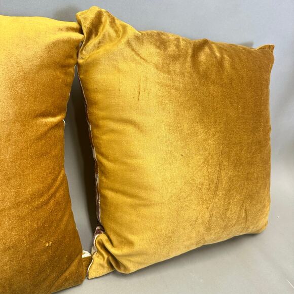 MacKenzie Child's Caravan Ikat Throw Pillow 16x16- set of 2 Indie Boho - Picture 7 of 16